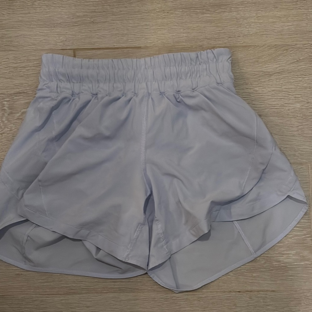Lululemon Athletica Blue Athletic Shorts Lightweight Elastic Waist